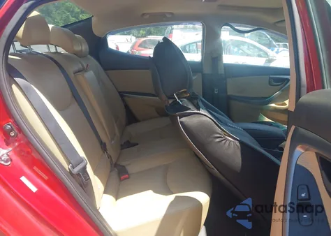 2012 Hyundai Elantra Limited (Ulsan Plant) z USA, uszkodzony, nr VIN KMHDH4AEXCU325419